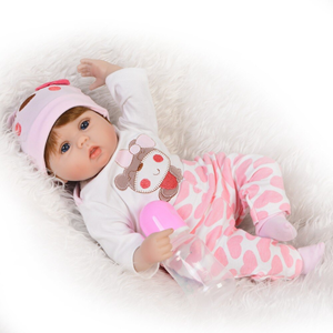 عروسک نوزاد دختر 43 سانتی مدل Reborn Lifelike Baby Girl Doll ZY605743_اسباب بازی